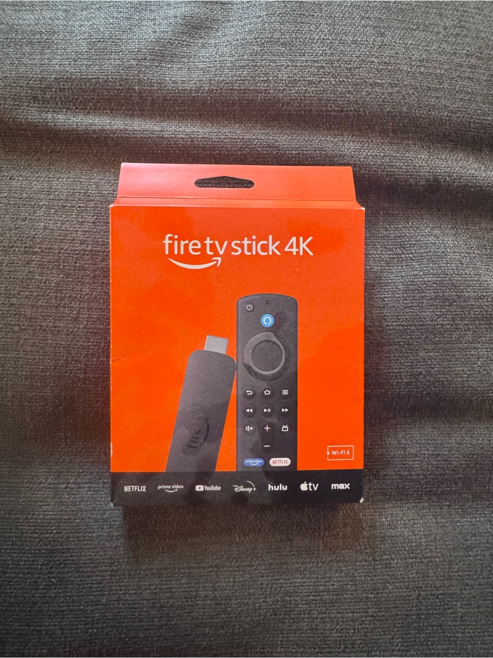 Amazon Fire TV Stick 4K – Red and White Packaging